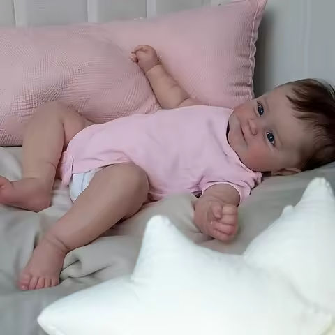Lifelike Reborn Baby Dolls- 20Inch Cute Soft Vinyl Realistic Baby Doll, Poseable Real Life Baby Dolls https://tinyurl.com/26ag9msc