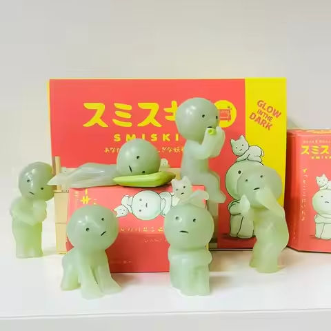 SMISKI Blind Box Noctilucent Green Doll Mystery Box Action Figures Decoration Fans Children Christmas Birthday Gift https://tinyurl.com/24vzgbnw
