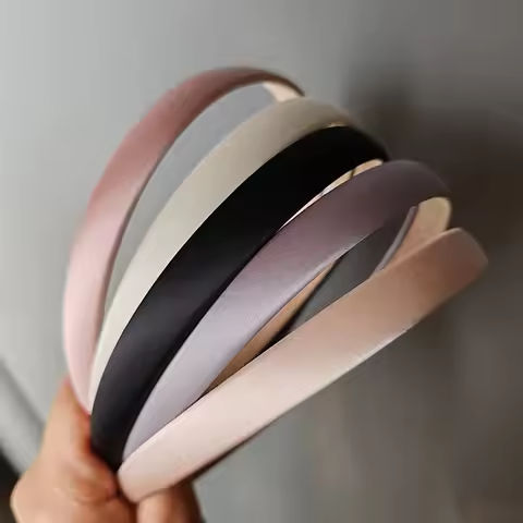 1.5cm Wide Solid Retro Premium Satin Hairbands Headbands for Women Girls Vintage Bezel for Party Gift Hair Bands Accessories https://tinyurl.com/26acua2y