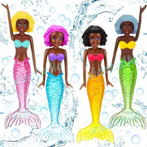 New Mermaid Dive Toys Mermaid Bath Toys Colorful Mermaid Pool Toys Swimming Pool Games for Toddlers Boys Girls Teens Adults https://tinyurl.com/2ykohwre