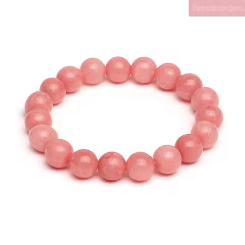 Natural Stone Pink Chalcedony Bracelet for Woman for Gift Handmade Gem Semi Precious Gemstone Lucky Chakra Couple 6/8/10/12mm https://tinyurl.com/23tzef2m