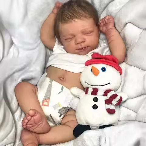 Risbecko 19 inch Already Painted Finished Reborn Baby Doll – Handmade Reborn Preemie Baby Newborn Kids Toy Gift Girl Dolls https://tinyurl.com/29ypoxzq