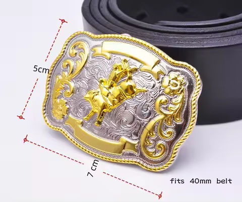 69*50MM Inner 40MM ROCK BULL RIDE RODEO RODEO COWBOY TEXAS WESTERN SHINE BELT BUCKLE https://tinyurl.com/2byyzpfg