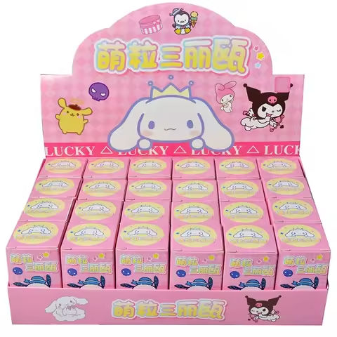 24Pcs Blind Box Sanrio Kuromi Melody Cute Anime Characters Mysterious Surprise Children’s Gift Decoration Keychain Ornament https://tinyurl.com/2b73t9xc