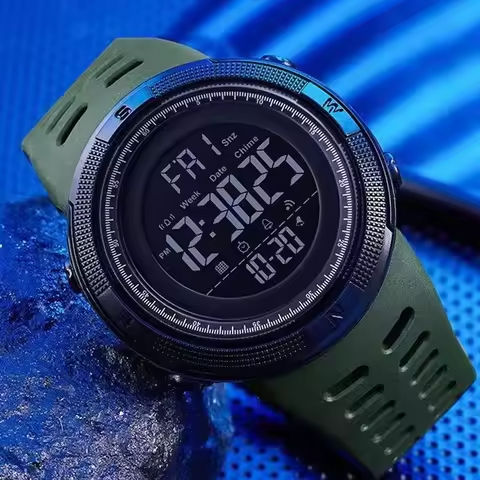 YIKAZE Y01 Military Men Sports Wristwatch Multifunction Men’s Digital Watches Waterproof Clock Student Electronic Watch for man https://tinyurl.com/2y674dss