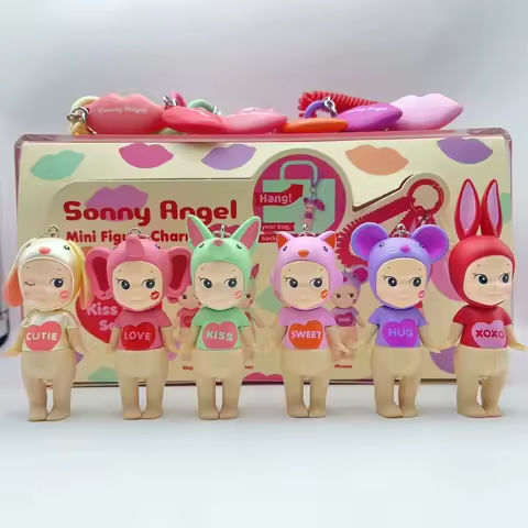 New Sonny Angel Kiss Kiss Series Pendant Blind Box Bag Backpack Hanging Cute Doll Ornament Mini Figure Charm Toy Birthday Gift https://tinyurl.com/2dnqtq4e