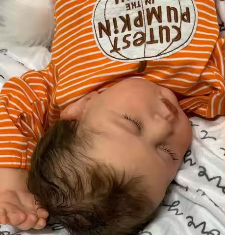 1PC 50cm/ 20-inch soft silicone sleeping reborn baby art baby doll toy girl lifelike 3D skin, holiday gift https://tinyurl.com/222548ku