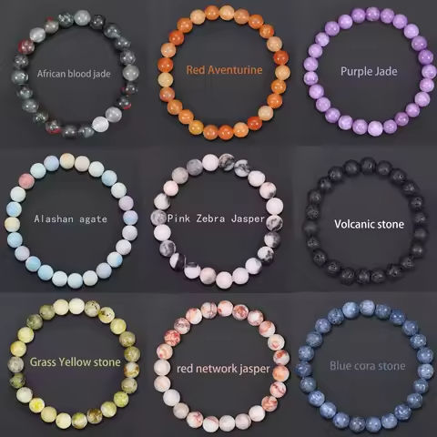 6/8mm Beads Natural stone Body-Purifying Amethyst Bracelet for Weight Loss Yoga and Meditation  Healing Stone Jewelry for Women https://tinyurl.com/23ee838l