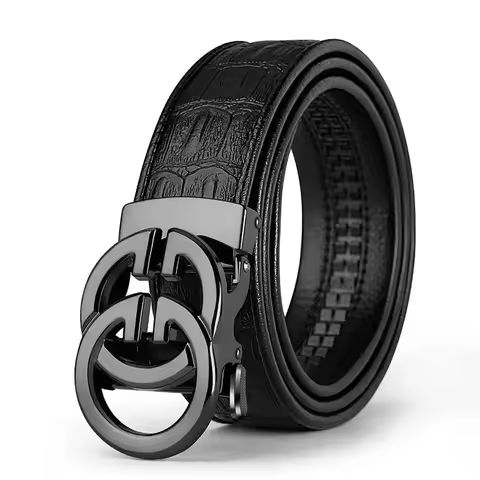 High Quality Genuine Leather Belt For Men’s Luxury Automatic Metal Alloy Buckle Men’s Waist Belt https://tinyurl.com/2avmdh9h
