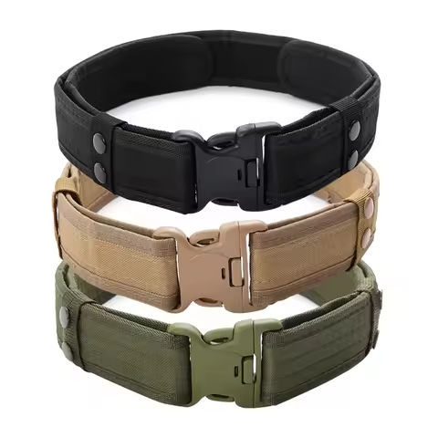 Men Style Combat Quick Release Tactical Belt Fashion Canvas Waistband Outdoor Sports Training Hunting Hiking  Belts https://tinyurl.com/283zhtyr