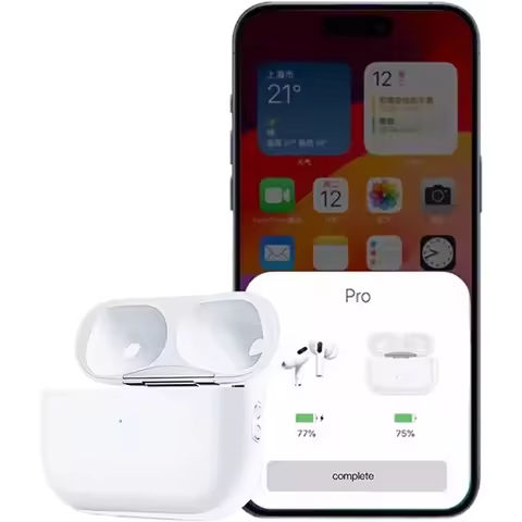 Replacement Wireless Charging Box Case For Airpods 4 3 2 1Bluetooth-Compatible Airpods Pro 1 2 Charger Case Earphone Accessories https://tinyurl.com/26n99ao6