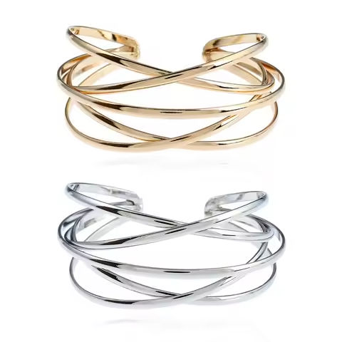 Punk Hollow Alloy Bangles For Women Gold Silver Color Cuff Bracelet Open Adjustable https://tinyurl.com/252pnp6h