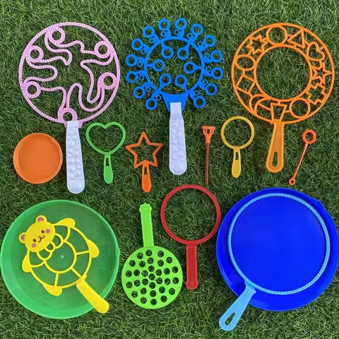 Bubble Machine Blowing Bubble Tool Soap Bubble Maker Blower Set Big Bubble Dish Outdoor Funny Gift Toys For Children Bubble Wand https://tinyurl.com/2669adcf