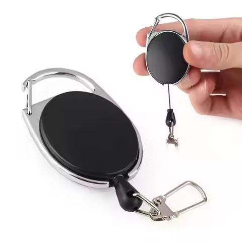 Elastic Key Chain Fly Fishing Retractor Tools Extractor Keeper Retractable Key Chain Zinc Alloy Key Rings https://tinyurl.com/2cothclk