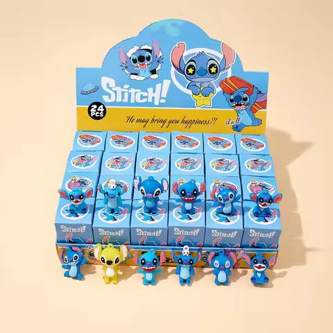 Stitch Blind Box Figure Cartoon Anime Handmade blind box Room Decoration Model Doll Action Figure Kid Toys Girl Birthday Gift https://tinyurl.com/2xnzn4hz
