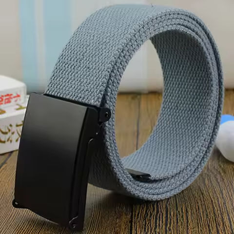 Fashion New Unisex Trousers Belts Canvas Belt metal buckle Men Women Boys Jeans belts Candy Colors Top quality120cm luxury belts https://tinyurl.com/29fveyop