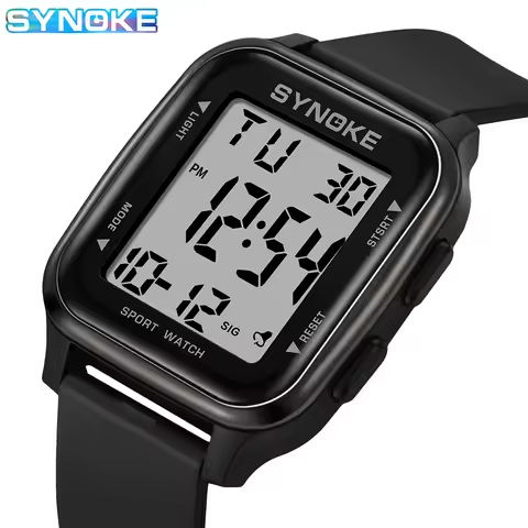 SYNOKE Outdoor Military Digital Watch New For Men Fashion Retro Men Watch Sports Waterproof Men Watch Multifunctional Luminous https://tinyurl.com/2b7mbg4g