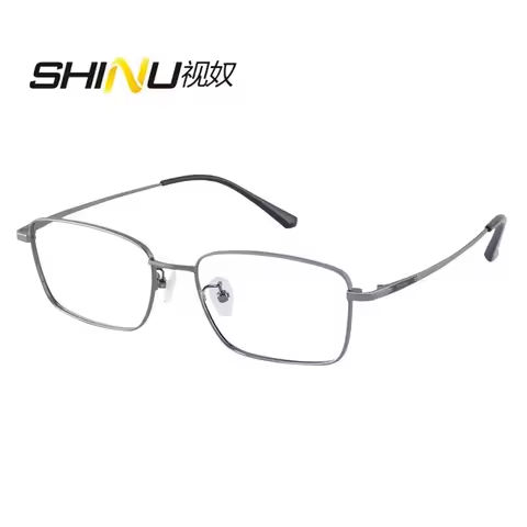 SHINU Titanium Glasses men reading glasses 3.0 myopia 6.5 diopter lenses fast shipping myopia glasses no astigmatism https://tinyurl.com/2anz39g8