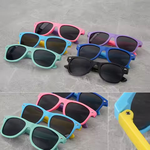 2024 Children’s Color blocked Sunglasses for Boys and Girls, UV resistant Sunglasses for Babies, Summer Sunshade Glasses https://tinyurl.com/29ouotxj