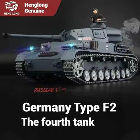 Henglong Kebinque Remote Control Toy Tank Medium Size Battle Tank Model Car for Children Simulation Armored Fighting Vehicle https://tinyurl.com/2c35clhy