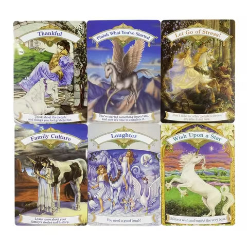 Wisdom Edition Cards English Divination Board Deck Edition Versions Playing Game Magical Unicorns Oracle Cards Game https://tinyurl.com/28pkx459