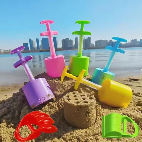 Kids Sandbox Molds Beach Toys Shovel Castle Building Sand Brick Walls Mold Summer Fun Outdoor Seaside Play Water Sand Snow Toys https://tinyurl.com/2cmofrfk