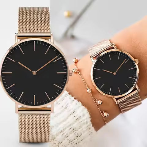 Luxury Rose Gold Watch Women Bracelet Watches Top Brand Ladies Casual Quartz Watch Steel Women’s Wristwatch Montre Femme Relogio https://tinyurl.com/27rcwjpt