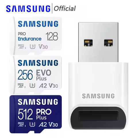 SAMSUNG PRO EVO Plus Micro SD 128GB 64GB Memory Card Micro SD Card 256GB TF Cards 512GB Flash Memory U1 U3 4K Microsd for Phone https://tinyurl.com/23q6hhoq