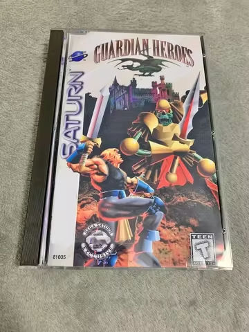 Saturn Copy Disc Game Guardian Heroes Unlock SS Console Game Optical Drive Retro Video Direct Reading Game https://tinyurl.com/2dd6nfgy