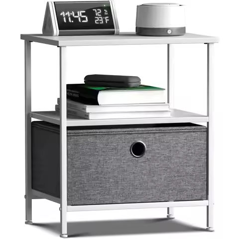 Cute Bedside Nightstand Table, Girls Metal Side Table, Kid End Table with Storage for Living Room Bedroom Kid’s Room Dorm Office https://tinyurl.com/2cjg7pnh