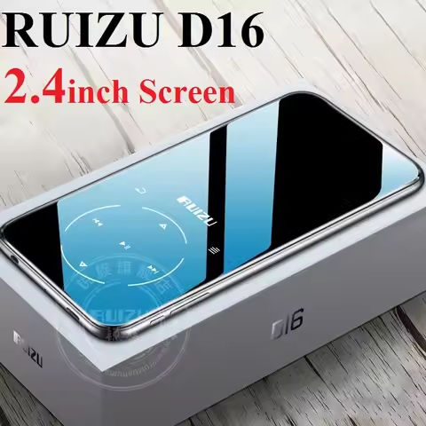 Original RUIZU D16 MP4 Player 8GB/16GB 2.4 inch Screen Bluetooth FM Radio Voice Recorder E-Book Video Portable Audio player https://tinyurl.com/2dj6j5z7