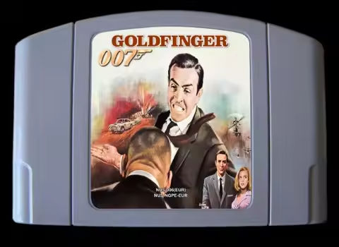 64 Bit Games ** GOLDFINGER 007 ( PAL Europe Version!! The Hack of the Goldeneye!! ) https://tinyurl.com/2937tohu