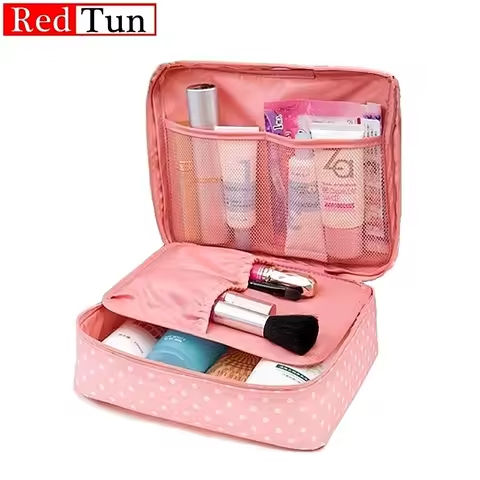 High Capacity Outdoor Girl Makeup Bag Women Cosmetic Bag Toiletries Organizer Waterproof Female Storage Make up Cases https://tinyurl.com/28ek4snm