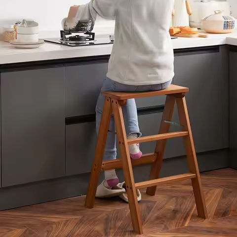 Step Ladder,2 Step Stool with Wide Anti Slip Step, Sturdy Aluminum Step Stool Foldable Can be Unfolded to Make a Hand Truck for https://tinyurl.com/26hcjxs5