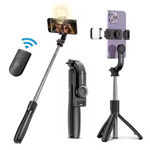 AOCHUAN 3-Axis Handheld Gimbal Stabilizer for Smartphone with Fill Light for iPhone Android Face Tracking Tiktok Vlog Smart XE https://tinyurl.com/2xhxyqbx