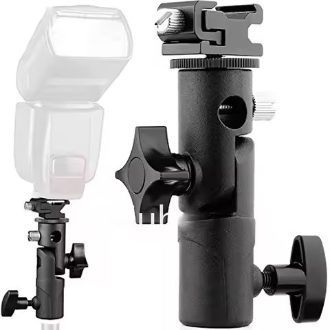 Andoer Cold Shoe Mount Bracket Extension Bar Triple 1/4 Inch & 3/8 Inch Thread for Gimbal Stabilizer Tripod Camera Flash Light https://tinyurl.com/2cb32lfn