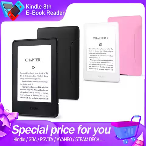 E-Book Reader Kindle 8th Registerable Account Touch Screen Ebook Without Backlight E-ink 6 inch Ink Screen e reader https://tinyurl.com/2xo5clxp