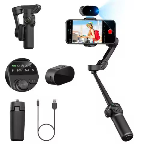 Mobile Phone Selfie Stick Tripod 220cm Anti-shake Retractable Mobile Phone Camera Stand with Gimbal Handle and Remote Control https://tinyurl.com/27qrhz6z