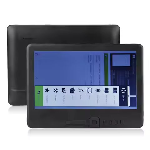 Black E Reader E Reader 7in Color  LCD 16:9 Screen HD 800×480 380MHz Black Protective Case Portable E Reader for EPUB PDF TXT https://tinyurl.com/29yndkky