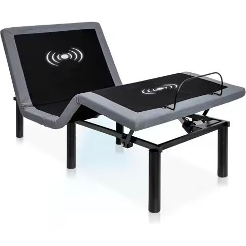 Queen Size Bed Frame with Victorian Style Iron-Art Headboard, No Box Spring Needed, Queen Size Bed Frame https://tinyurl.com/2574gcte