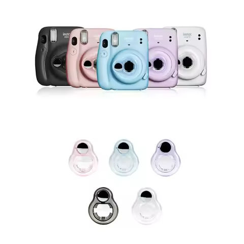 Selfie Mirror Suitable For Fujifilm Mini11 Instant Film Camera Jelly Color Selfie Lens 5 Color Options Available https://tinyurl.com/24o4cxml