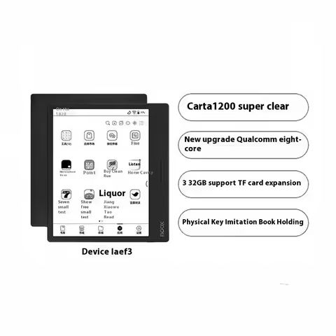 ONYX Boox Leaf3 Gift Box 7-inch Reader Tablet Ink Screen E-paper Book Portable Reading Learning Smart Office Notebook Android 11 https://tinyurl.com/23lwcs2l