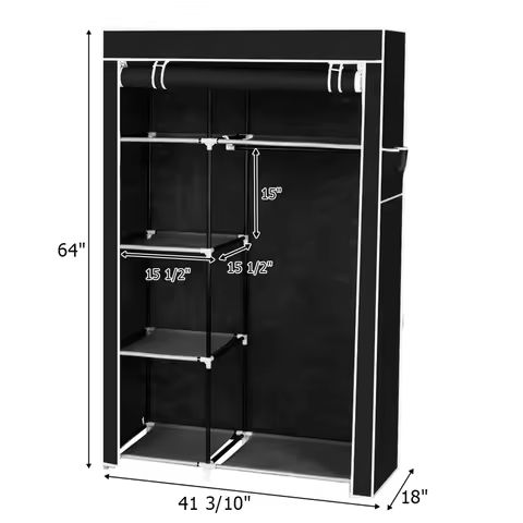 Metal Wardrobe Cabinets with Lock,Clothing Locker Storage Cabinets for Home Room,Fire Department, School, https://tinyurl.com/26alz3vu