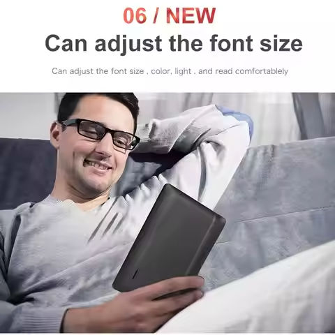 E Reader 7in Color  LCD 16:9 Screen HD 800×480 380MHz Black Protective Case Portable E Reader for EPUB PDF TXT Black E Reader https://tinyurl.com/222yq4b9