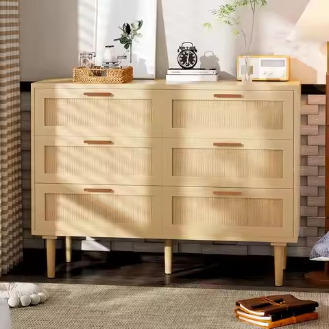 Dresser for Bedroom with 11 Drawers for 60″ TV Stand for Bedroom with LED Lights & Charging Station Long Dresser with Shelves https://tinyurl.com/267o3jxs