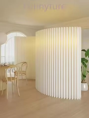 8 Panel Room Divider Folding Privacy Screen 5.57 FT Tall Partition Room Separator   Freestanding Wall Divider, https://tinyurl.com/237gxy8k