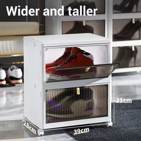 8 Tier Bamboo Shoe Storage Cabinet with Doors, 39-41 Pairs Shoe Rack for Closet, Freestanding Shoe Storage Cabinet https://tinyurl.com/2coh9stw