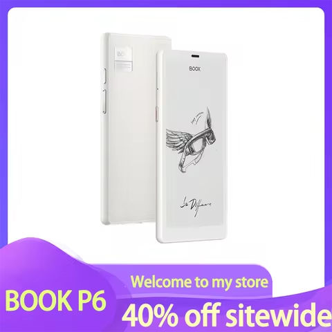 BOOX Onyx P6 New Product Launch 6.13-inch E-ink Screen E-book Reader E-ink Screen E-book Electronic Paper Book Portable Reading https://tinyurl.com/2cwcygug