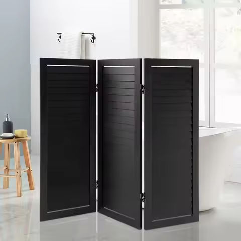 SucceBuy 3/4/6 Panel Wood Folding Privacy Screen Portable Decoration Screens for Room Separation Home Office Restaurant&Bedroom https://tinyurl.com/233yqanl