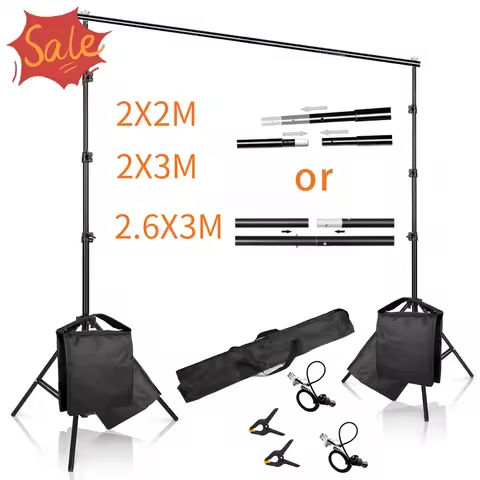 Photography Lighting Kit 2x3M Photo Background Backdrops Soft Umbrella Softbox Light Stand  Portable Bag For Photo Studio Shoot https://tinyurl.com/25xjguxh